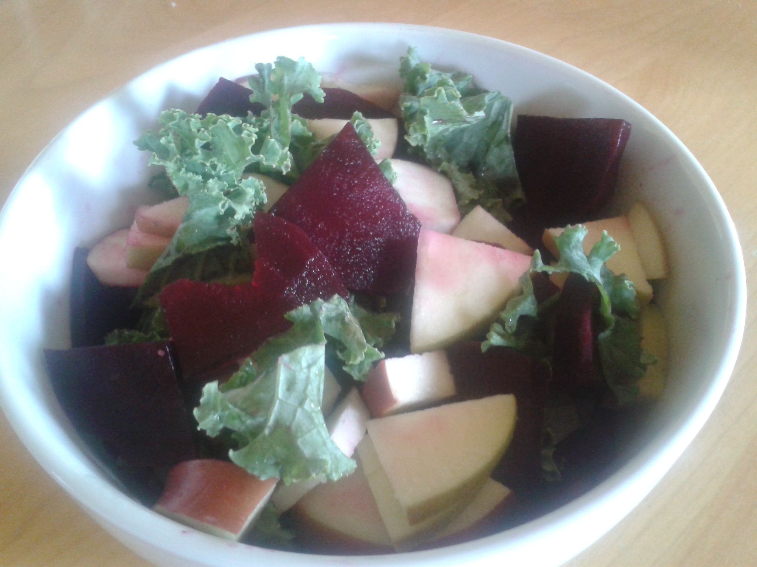 Apple and Kale Salad with Beets